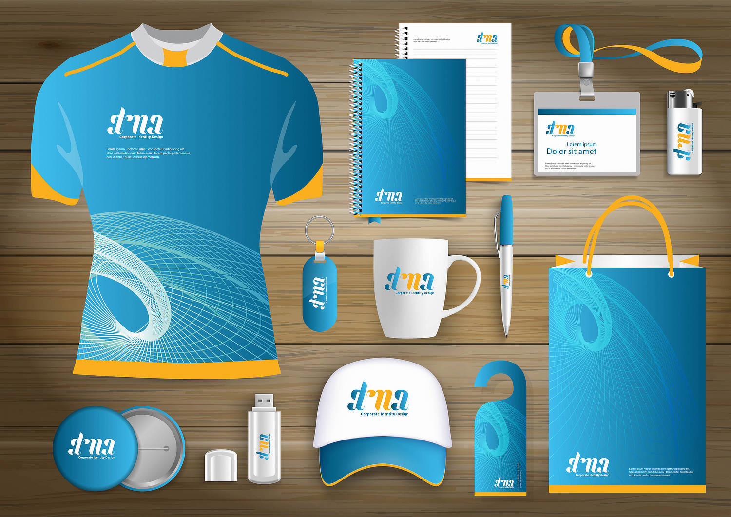 Large range of promotional products